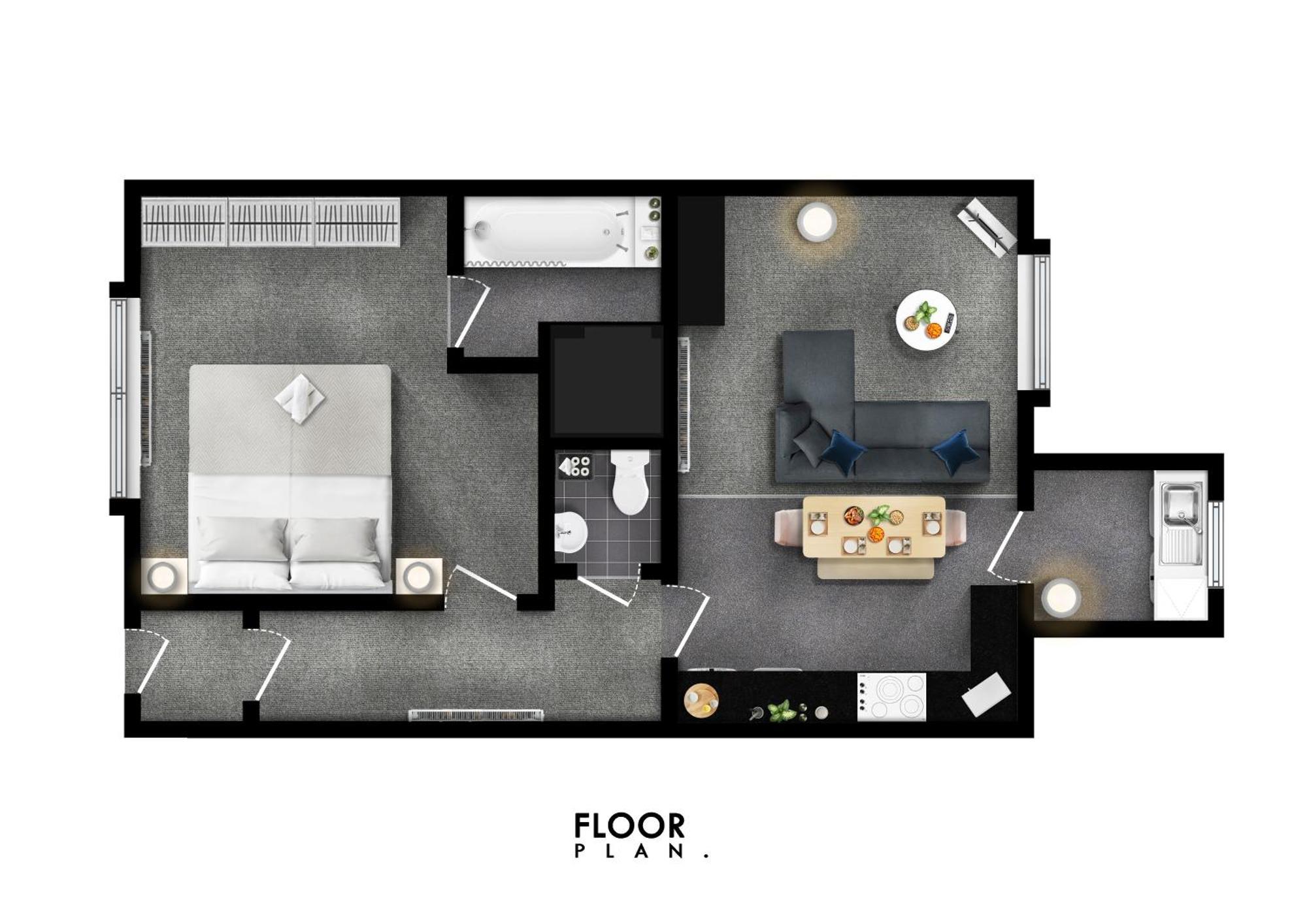 Elmbank Apartment By Klass Living Белсхил Екстериор снимка